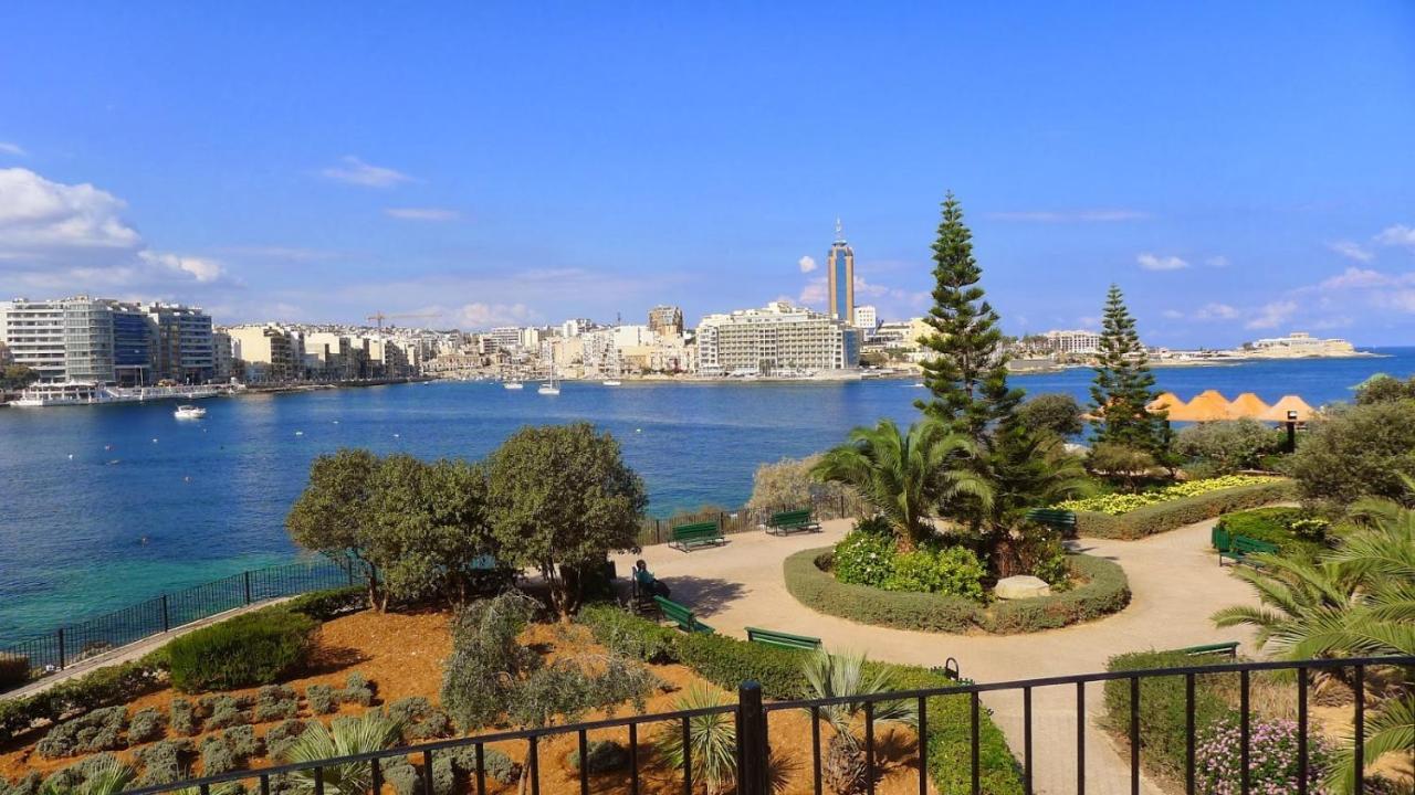 Ferienwohnung Splendid Seaside Retreat On Spinola Bay San Ġiljan Exterior foto